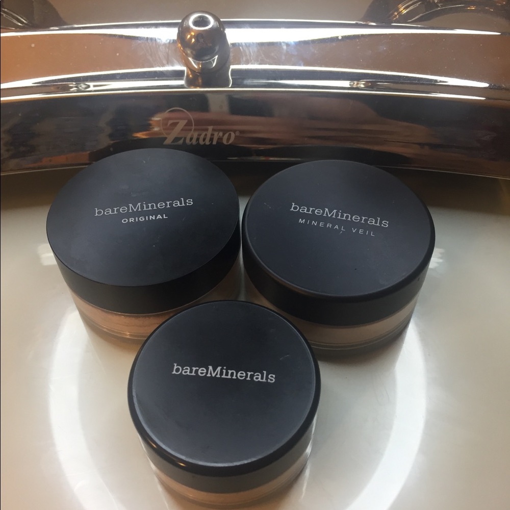 Three Bare Minerals powders